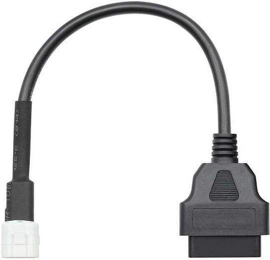 Adaptor Diagnostic Obd2 Techstar Cablu 3 Pini La 16 Pini Motociclete Yamaha