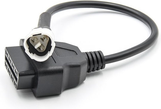 Adaptor Diagnostic Obd2 Techstar Cablu 3 Pini La 16 Pini Motociclete Yamaha