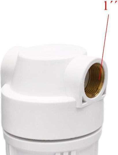 Water Filtration System Single Under Sink / Central Supply Micron 1'' PW-FH-1W