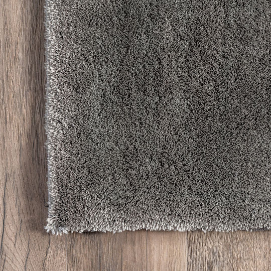Deluxe Teppich Rechteckig Pelzige Gray