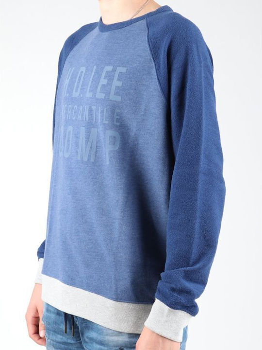 Kinder-Sweatshirt Blau Graphic Crew