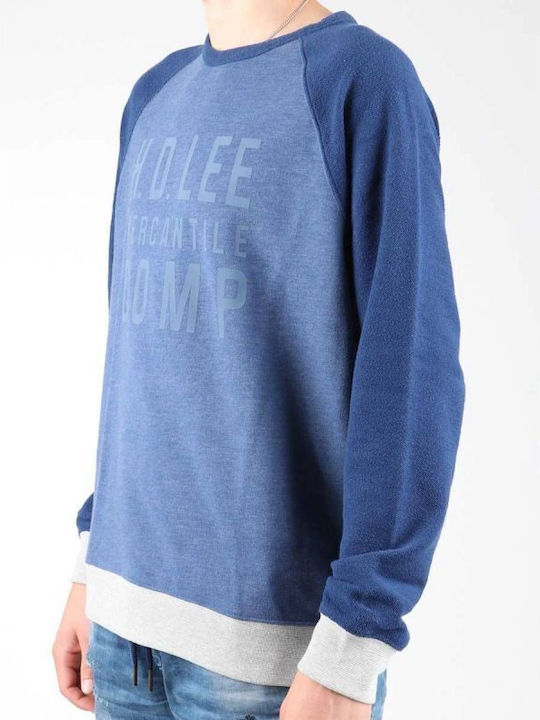 Kinder-Sweatshirt Blau Graphic Crew
