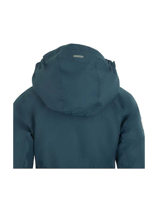 Waterproof Kids Coats & Jackets Casual Hooded Navy Blue