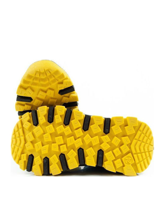Kids Snow Boots with Velcro Blue