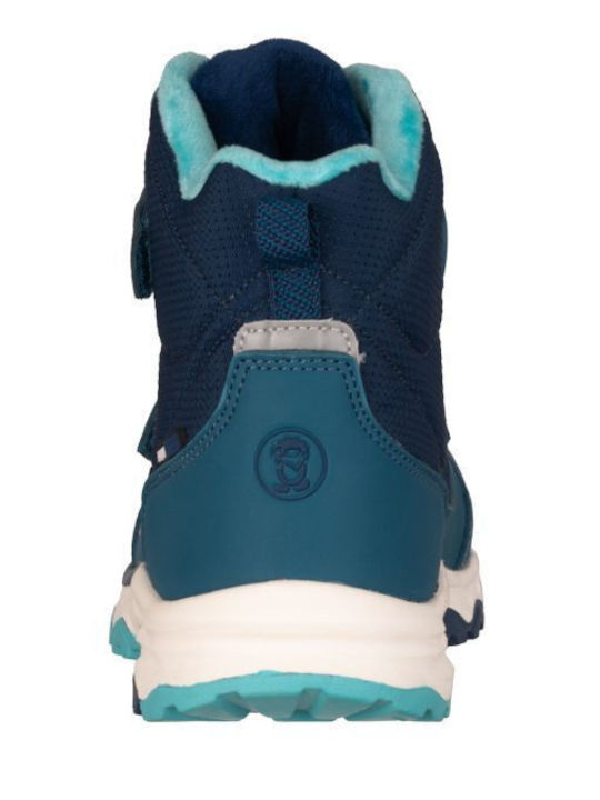 Kids Snow Boots with Velcro Blue