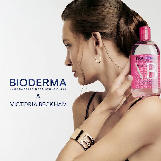 Bioderma & Victoria Beckham Sensibio H2o Limited Edition Apă micelară Îndepărtare Machiaj Față & Ochi 500ml