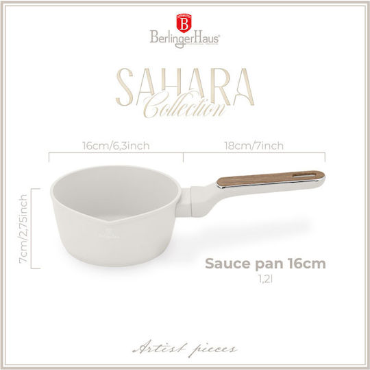 Berlinger Haus Sahara Κατσαρολάκι Γάλακτος από Αλουμίνιο 1.2lt / 16cm Berlinger Haus Sahara Κατσαρολάκι Γάλακτος από Αλουμίνιο 1.2lt / 16cm