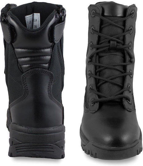 Mil-Tec Military Boots Leather Black 12822202-007