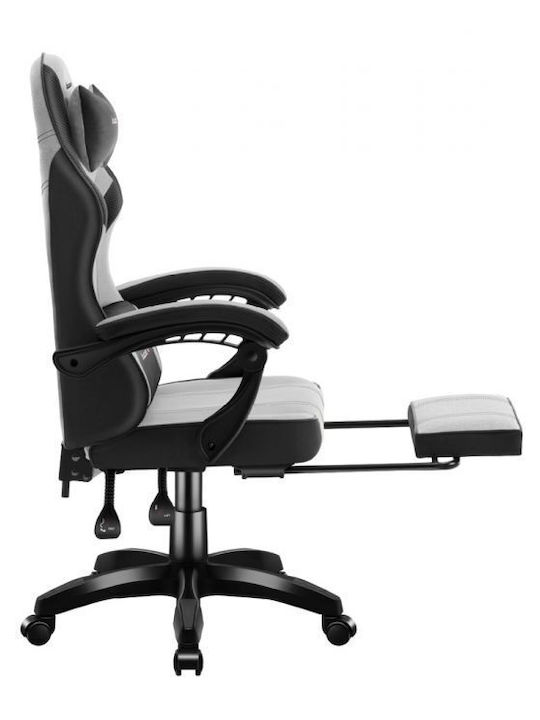 Force 3.7 Fabric Gaming Chair with Adjustable Arms Gray