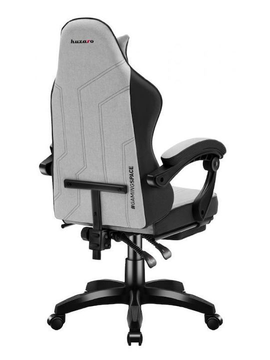 Force 3.7 Fabric Gaming Chair with Adjustable Arms Gray