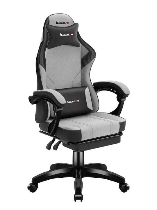 Force 3.7 Fabric Gaming Chair with Adjustable Arms Gray