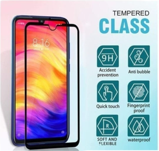Technovo 9D Full Face Tempered Glass (Redmi Note 14 4G / Redmi Note 14 5G / Poco M7 Pro)