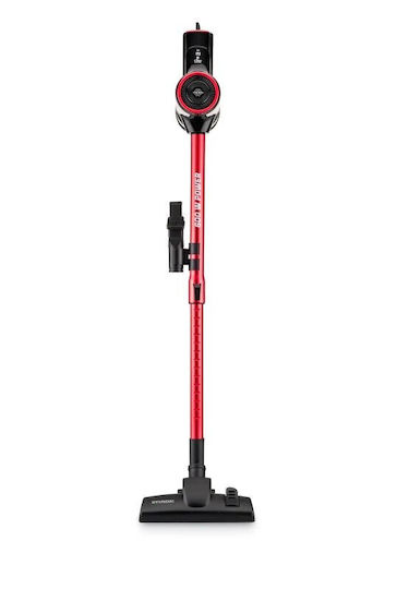 Hyundai Vc609 Ηλεκτρική Σκούπα 2 σε 1 Stick & Χειρός Κόκκινη