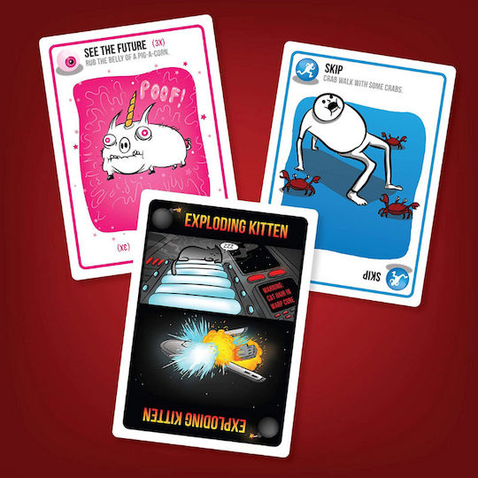 Настолна игра Original Edition за 2-5 играчи 7+ години (EN) Exploding Kittens