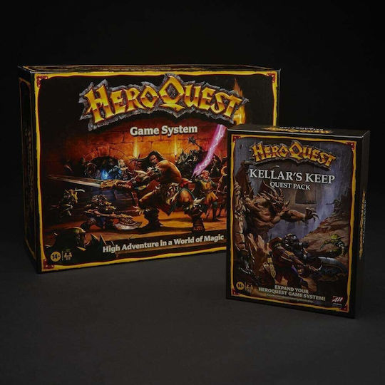Game Expansion HeroQuest: Kellar's Keep Quest Pack for 2+ Players 14+ Years Old (EN) Hasbro
