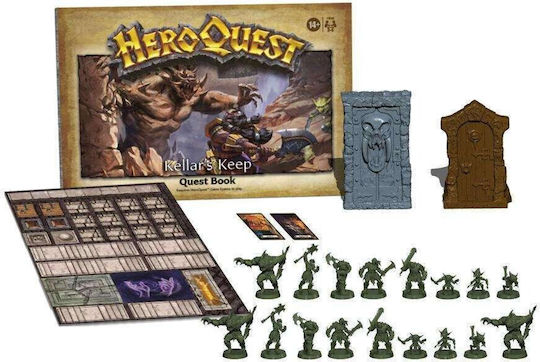 Game Expansion HeroQuest: Kellar's Keep Quest Pack for 2+ Players 14+ Years Old (EN) Hasbro