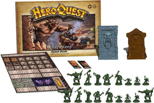 Game Expansion HeroQuest: Kellar's Keep Quest Pack for 2+ Players 14+ Years Old (EN) Hasbro