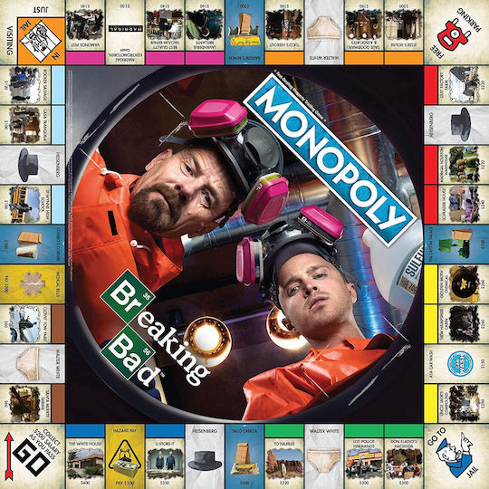 Επιτραπέζιο Παιχνίδι Monopoly - Breaking Bad για 2-6 Παίκτες 18+ Ετών (EN) Winning Moves