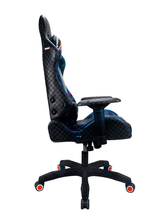 Sprayground Treehouse Party Artificial Leather Gaming Chair with Adjustable Arms Fire Camo