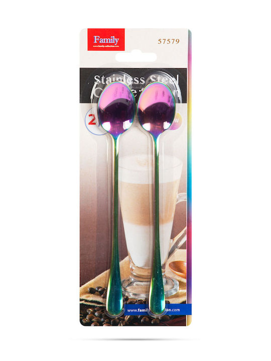 Kaffee/Tee Rostfreier Stahl Mehrfarbige 19.5cm 57579 2 Stück Kaffee/Tee Rostfreier Stahl Mehrfarbige 19.5cm 57579 2 Stück