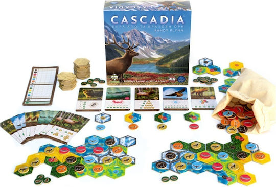 Επιτραπέζιο Παιχνίδι Cascadia για 1-4 Παίκτες 10+ Ετών (EN) Alderac