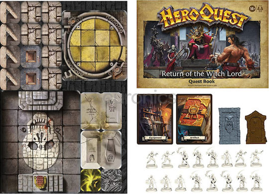 Game Expansion HeroQuest: Return of The Witch Lord Quest Pack 14+ Years Old (EN) Hasbro