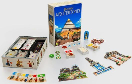 Board Game 7 Wonders: Αρχιτέκτονες for 2-7 Players 13+ Years Old Kaissa
