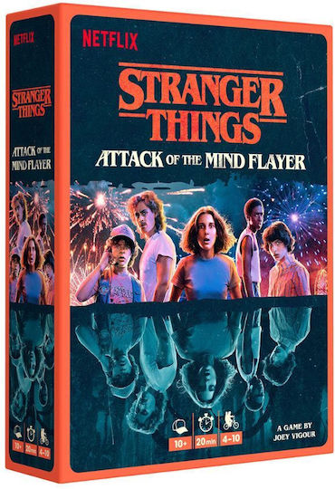 Board Game Stranger Things Attack Mind Flayer for 4-10 Players 10+ Years Old Kaissa