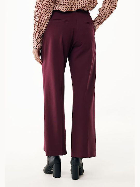 Women's Fabric Trousers Poppy