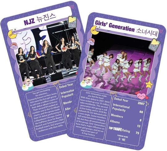Настолна игра Top Trumps Specials: K-Pop за 2+ играчи 6+ години (EN) Winning Moves