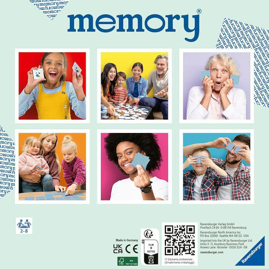 Настолна игра Memory 3+ години (EN) Ravensburger