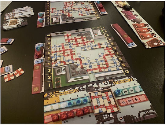 Brettspiel Curious Cargo für 2 Spieler 12+ Jahre (EN) Capstone Games