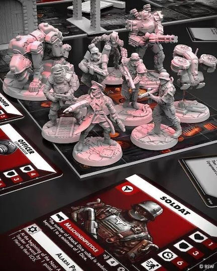 Настолна игра Wolfenstein: The Board Game за 1-4 играчи 14+ години (EN) Archon Studio