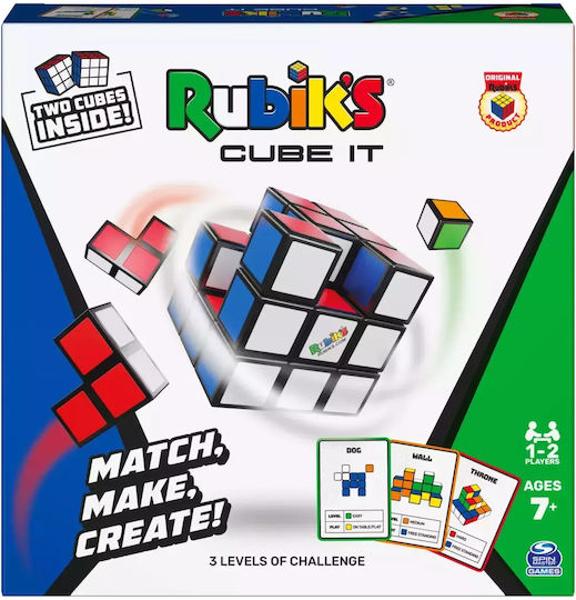 Board Game Rubik's Cube for 1-2 Players 7+ Years Old (EN) Spin Master