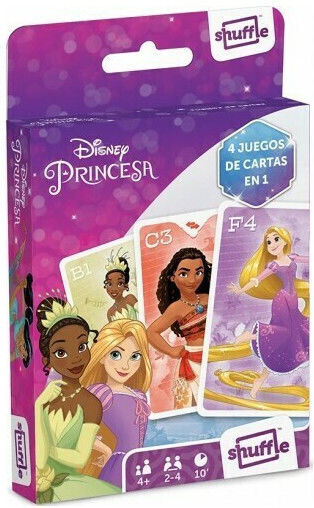 Brettspiel Disney Princess für 2-4 Spieler 4+ Jahre (EN) Shuffle