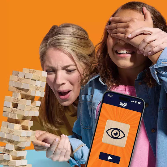 Board Game Jenga for 1+ Players 6+ Years Old Hasbro