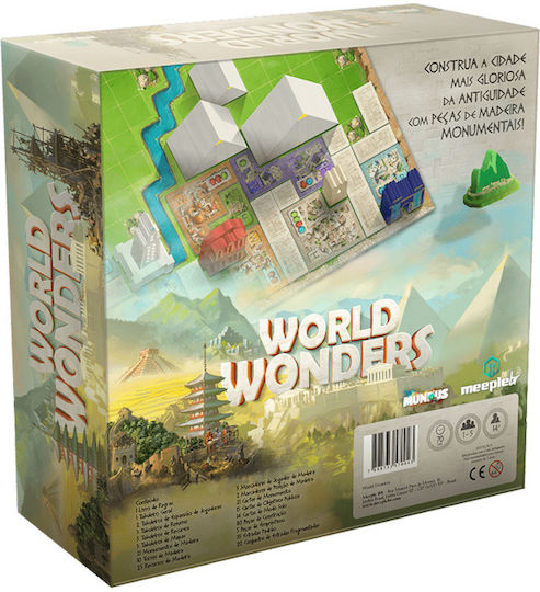 Настолна игра World Wonders за 1-5 играчи 12+ години (EN) Arcane Wonders