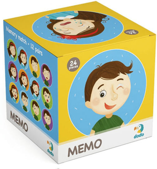 Board Game Συναισθήματα Μίνι Παιχνίδι Μνήμης for 1 Player 3+ Years Old (EN) Dodo