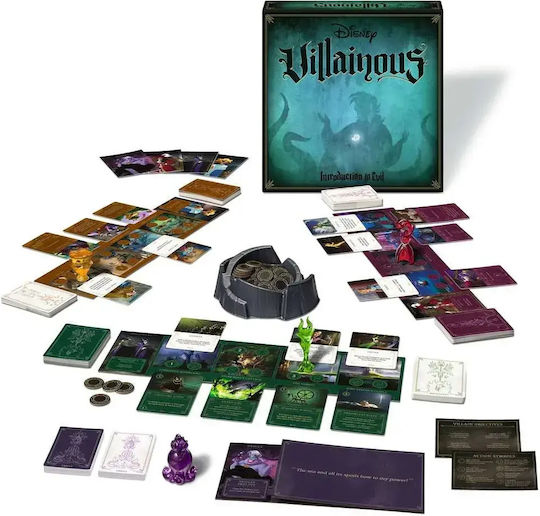Επιτραπέζιο Παιχνίδι Villainous Disney: Introduction to Evil + Lorcana Promo Card για 2-4 Παίκτες 10+ Ετών (EN) Ravensburger