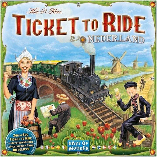 Spiel Erweiterung Ticket to Ride: Ολλανδία für 2-5 Spieler 8+ Jahre (EN) Days of Wonder