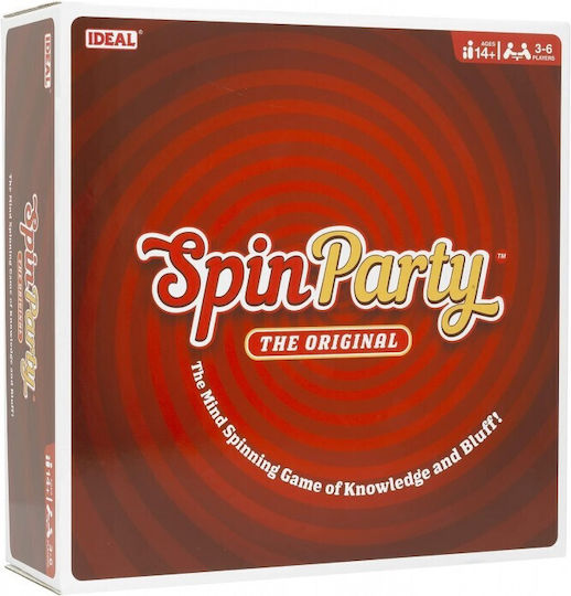 Board Game Spin Party for 3-6 Players 4+ Years Old (EN) Giochi Preziosi