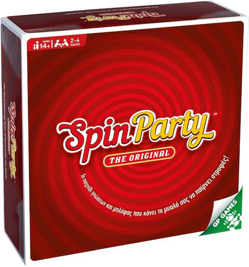 Board Game Spin Party for 3-6 Players 4+ Years Old (EN) Giochi Preziosi