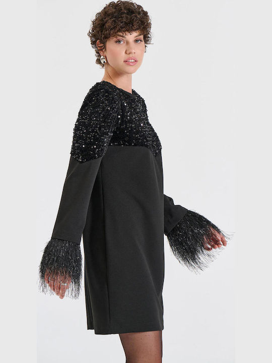 Mini Abendkleid Schwarz