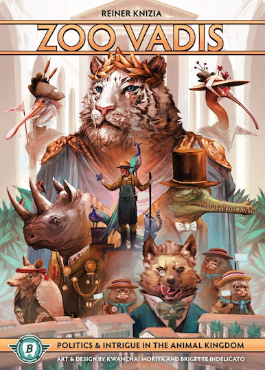 Board Game Zoo Vadis for 3-7 Players 10+ Years Old (EN) Bitewing Games