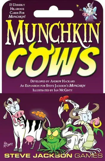 Επέκταση Παιχνιδιού Munchkin Cows για 3-6 Παίκτες 10+ Ετών (EN) Steve Jackson Games