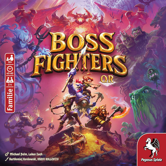 Επιτραπέζιο Παιχνίδι Boss Fighters για 2-4 Παίκτες 10+ Ετών (EN) Pegasus Spiele