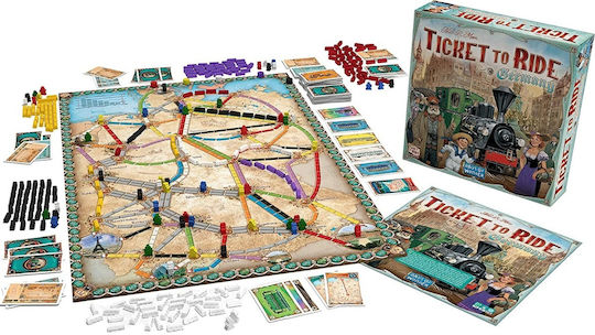 Joc de Societate Days Wonder Ticket To Ride Germany pentru 2-5 Jucători 8+ Ani DOW720115 (EN) Days of Wonder