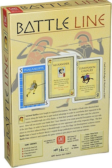 Board Game Battle Line for 2 Players 12+ Years Old (EN) GMT Games