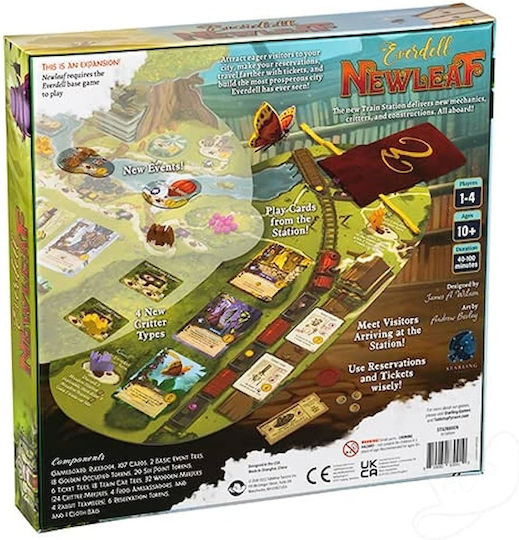 Game Expansion Everdell: Newleaf for 1-4 Players 10+ Years Old (EN) Starling Games