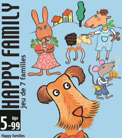 Επιτραπέζιο Παιχνίδι Happy Family για 2-4 Παίκτες 5+ Ετών (EN) Djeco
